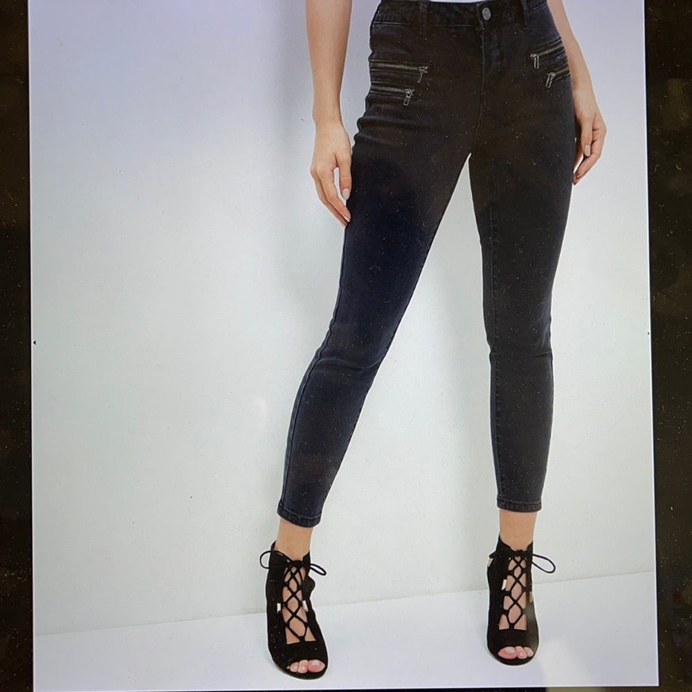 New Look Zip Pocket Skinny Jeans